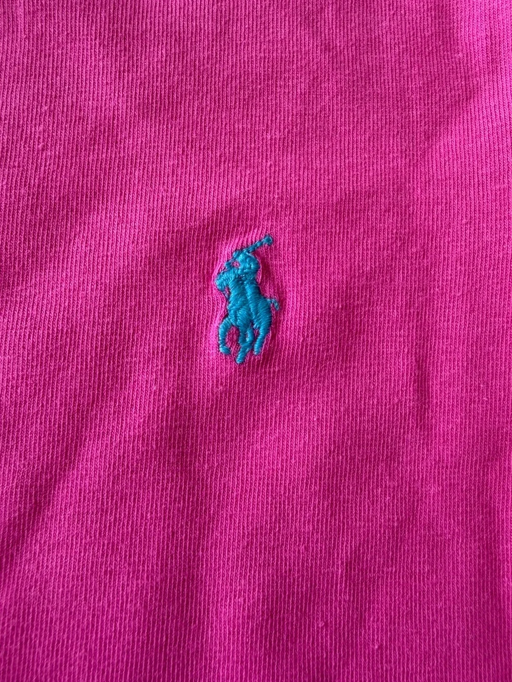 NWT Ralph Lauren Girls' Hot Pink Short Sleeve Tee, Size 5